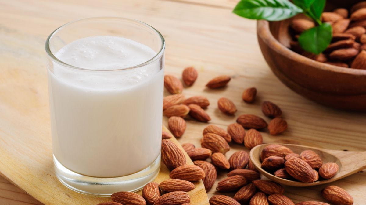 Alex Thomopoulos's Genius Almond Milk Hack Could Save Big Bucks On Pricey Dairy-Free Drink